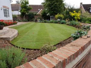 lay turf for new lawn in Suffolk